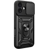 Чохол Ummi Camshield Serge Ring для Apple iPhone 17 (6.3") Чорний / Black