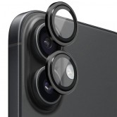 Защитное стекло BlueO Metal на камеру для Apple iPhone 17 (6.3") Черный / Black