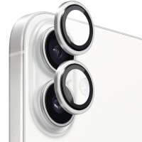 Захисне скло BlueO Metal на камеру для Apple iPhone 17 (6.3") Срібний / Silver