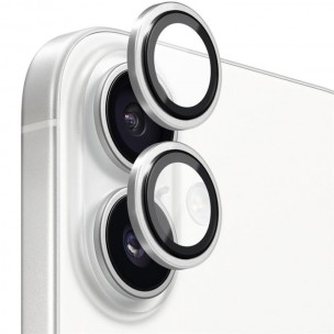 Защитное стекло BlueO Metal на камеру для Apple iPhone 17 (6.3") Серебряный / Silver
