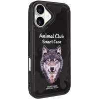 TPU+PC чохол Animal Club для Apple iPhone 17 (6.3") Black TPU+PC чохол Animal Club для Apple iPhone 17 (6.3") Black