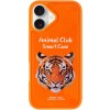 TPU+PC чохол Animal Club для Apple iPhone 17 (6.3") Hermes Orange