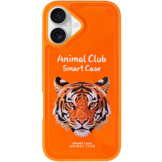 TPU+PC чохол Animal Club для Apple iPhone 17 (6.3") Hermes Orange TPU+PC чохол Animal Club для Apple iPhone 17 (6.3") Hermes Orange