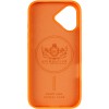 TPU+PC чохол Animal Club для Apple iPhone 17 (6.3") Hermes Orange