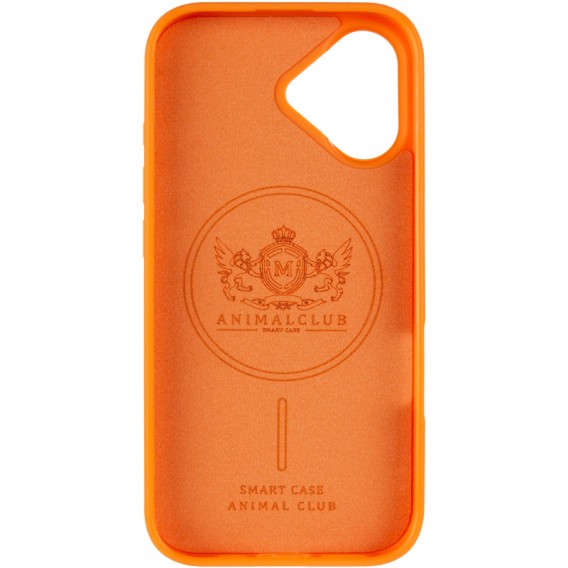 TPU+PC чохол Animal Club для Apple iPhone 17 (6.3") Hermes Orange TPU+PC чохол Animal Club для Apple iPhone 17 (6.3") Hermes Orange