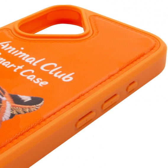 TPU+PC чохол Animal Club для Apple iPhone 17 (6.3") Hermes Orange TPU+PC чохол Animal Club для Apple iPhone 17 (6.3") Hermes Orange