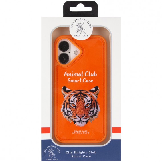 TPU+PC чохол Animal Club для Apple iPhone 17 (6.3") Hermes Orange TPU+PC чохол Animal Club для Apple iPhone 17 (6.3") Hermes Orange