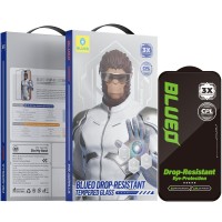 Захисне 2.5D скло Blueo Drop-Resistant для Apple iPhone 17 Pro Max /16 Pro Max /18 Pro Max (6.9") Чорний
