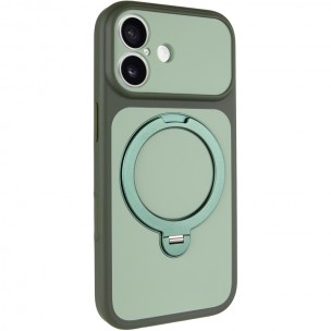 Чехол Ummi Full Camera with MagSafe HQ Ring для Apple iPhone 17 (6.3") Green