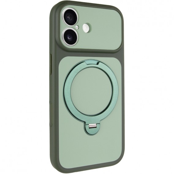 Чохол Ummi Full Camera with MagSafe HQ Ring для Apple iPhone 17 (6.3") Green