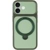 Чохол Ummi Full Camera with MagSafe HQ Ring для Apple iPhone 17 (6.3") Green