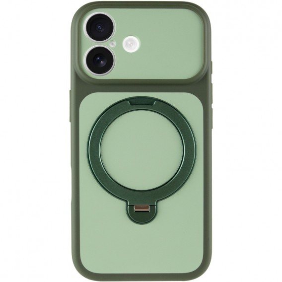 Чохол Ummi Full Camera with MagSafe HQ Ring для Apple iPhone 17 (6.3") Green Чохол Ummi Full Camera with MagSafe HQ Ring для Apple iPhone 17 (6.3") Green
