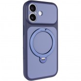 Чехол для iPhone 17 Ummi Full Camera with MagSafe HQ Ring, Темно-синий / Navy Blue