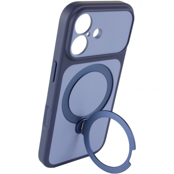 Чохол Ummi Full Camera with MagSafe HQ Ring для Apple iPhone 17 (6.3") Navy Blue
