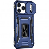 Чехол для iPhone 18 Pro Max / 17 Pro Max Epik Camshield Army Ring, TPU и поликарбонат, синий / Navy Чехол для iPhone 18 Pro Max / 17 Pro Max Epik Camshield Army Ring, TPU и поликарбонат, синий / Navy