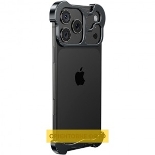 Чехол Minimalist Metal Bumper для Apple iPhone 17 Air (6.5") Black