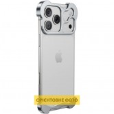 Чехол Minimalist Metal Bumper для Apple iPhone 17 Air (6.5") Silver