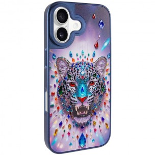 Чохол TPU+PC Crystal Hunt with Magnetic Fit для Apple iPhone 17 (6.3") Blue