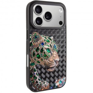 Чехол TPU+PC Crystal Hunt with Magnetic Fit для Apple iPhone 17 Pro (6.3") Black