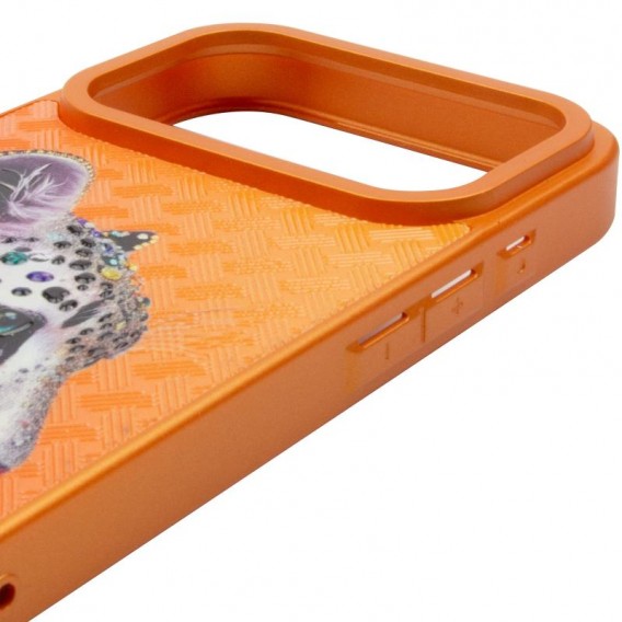 Чехол TPU+PC Crystal Hunt with Magnetic Fit для Apple iPhone 17 Pro (6.3") Orange Чехол TPU+PC Crystal Hunt with Magnetic Fit для Apple iPhone 17 Pro (6.3") Orange