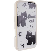 Чохол для iPhone 18 Pro Max / 17 Pro Max Epik TPU Panel Stand, TPU, різнокольоровий / Black Cat Чохол для iPhone 18 Pro Max / 17 Pro Max Epik TPU Panel Stand, TPU, різнокольоровий / Black Cat