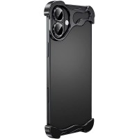 Чохол Minimalist Metal Bumper для Apple iPhone 17 (6.3") Black Чохол Minimalist Metal Bumper для Apple iPhone 17 (6.3") Black