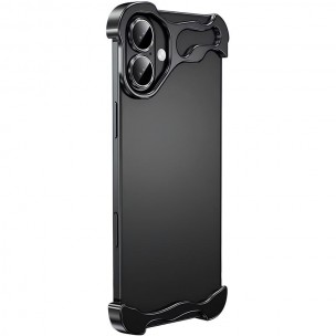 Чохол Minimalist Metal Bumper для Apple iPhone 17 (6.3") Black