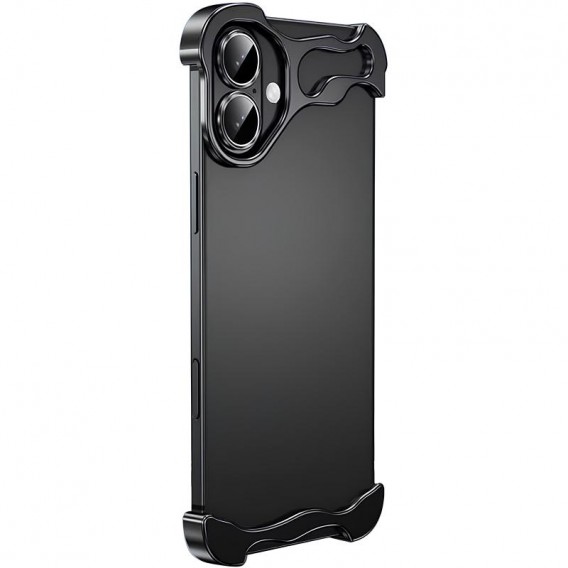 Чохол Minimalist Metal Bumper для Apple iPhone 17 (6.3") Black