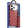 TPU+PC чохол Blueo Gilded Tactile Woven with Magnetic Fit для Apple iPhone 17 Pro (6.3") Red