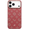 TPU+PC чохол Blueo Gilded Tactile Woven with Magnetic Fit для Apple iPhone 17 Pro (6.3") Red