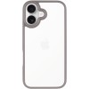 TPU+PC чохол Metal Buttons для Apple iPhone 17 (6.3") Сірий / Grey