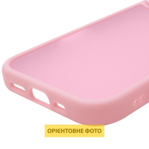 TPU+PC чохол Metal Buttons для Apple iPhone 17 (6.3") Рожевий / Pink TPU+PC чохол Metal Buttons для Apple iPhone 17 (6.3") Рожевий / Pink