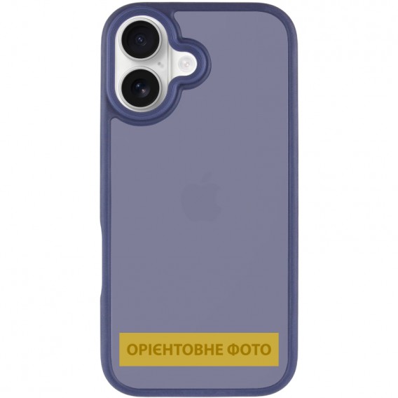 Чохол для iPhone 17 Metal Buttons, TPU+PC, Синій / Navy Blue Чохол для iPhone 17 Metal Buttons, TPU+PC, Синій / Navy Blue