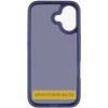 Чохол для iPhone 17 Metal Buttons, TPU+PC, Синій / Navy Blue