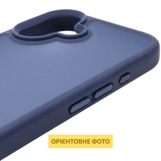 Чохол для iPhone 17 Metal Buttons, TPU+PC, Синій / Navy Blue Чохол для iPhone 17 Metal Buttons, TPU+PC, Синій / Navy Blue