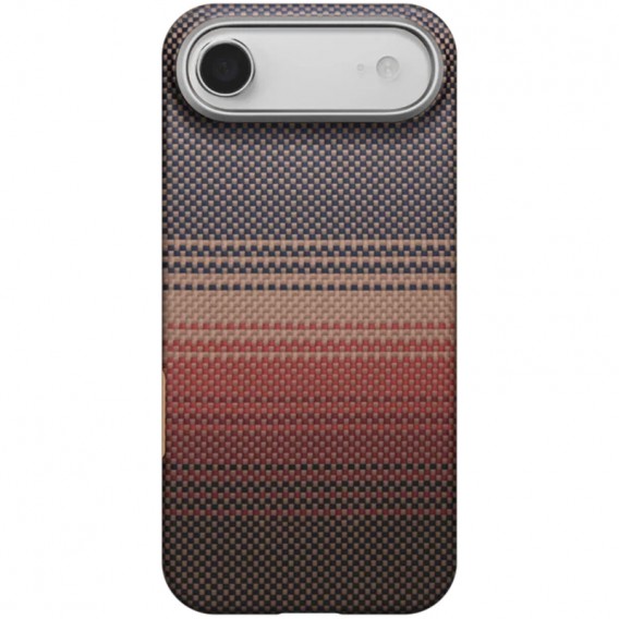 Чохол PC Carbon Protection Slim with MagSafe для Apple iPhone 17 Air (6.5") Red Чохол PC Carbon Protection Slim with MagSafe для Apple iPhone 17 Air (6.5") Red