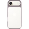 Чохол для iPhone 17 Air Metal Buttons, TPU+PC, Сірий / Grey