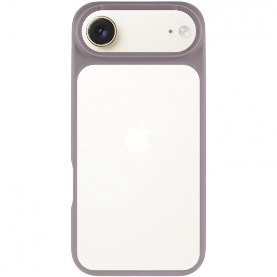 Чохол для iPhone 17 Air Metal Buttons, TPU+PC, Сірий / Grey