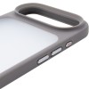 Чохол для iPhone 17 Air Metal Buttons, TPU+PC, Сірий / Grey
