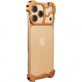 Чехол-бампер для iPhone 18 Pro Max / 17 Pro Max Epik Minimalist Metal Bumper, Алюминий, Медный / Cooper