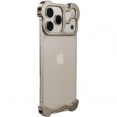 Чехол Minimalist Metal Bumper для Apple iPhone 17 Pro Max (6.9") Titanium Gray Чехол Minimalist Metal Bumper для Apple iPhone 17 Pro Max (6.9") Titanium Gray