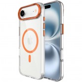 Чехол TPU Space Case Apex with MagSafe для Apple iPhone 17 Air (6.5") Papaya Чехол TPU Space Case Apex with MagSafe для Apple iPhone 17 Air (6.5") Papaya