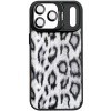 Чохол TPU+PC Wild Leopard with Magnetic Fit and Lens для Apple iPhone 17 Pro (6.3") Black