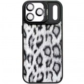 Чохол для iPhone 18 Pro / iPhone 17 Pro TPU+PC Wild Leopard with Magnetic Fit and Lens Black Чохол для iPhone 18 Pro / iPhone 17 Pro TPU+PC Wild Leopard with Magnetic Fit and Lens Black