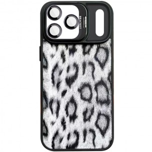 Чохол TPU+PC Wild Leopard with Magnetic Fit and Lens для Apple iPhone 17 Pro (6.3") Black