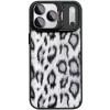Чохол TPU+PC Wild Leopard with Magnetic Fit and Lens для Apple iPhone 17 Pro (6.3") Black
