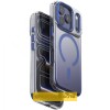 Чохол TPU+PC Puloka Resplendent with Magnetic Fit для Apple iPhone 17 (6.3") Blue