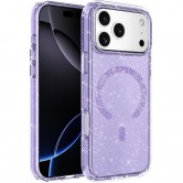 Чехол TPU Eclipse Sparkle Magnetic Fit для Apple iPhone 17 Pro Max (6.9") Purple