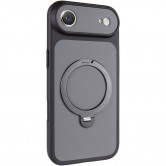 Чехол для iPhone 17 Air Ummi Full Camera with MagSafe HQ Ring, Черный / Black