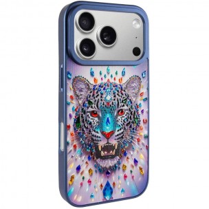 Чехол TPU+PC Crystal Hunt with Magnetic Fit для Apple iPhone 17 Pro Max (6.9") Blue